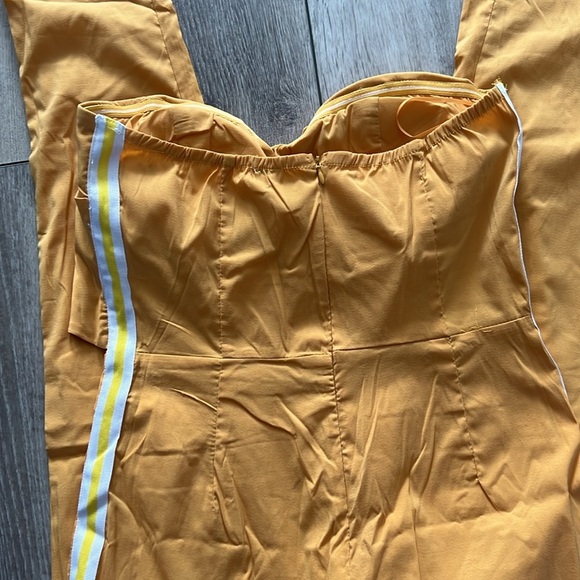 Uniq strapless striped jumpsuit - Picture 3 of 6